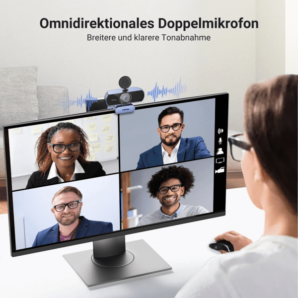 Micrô kép thu âm rõ ràng, giao tiếp hiệu quả