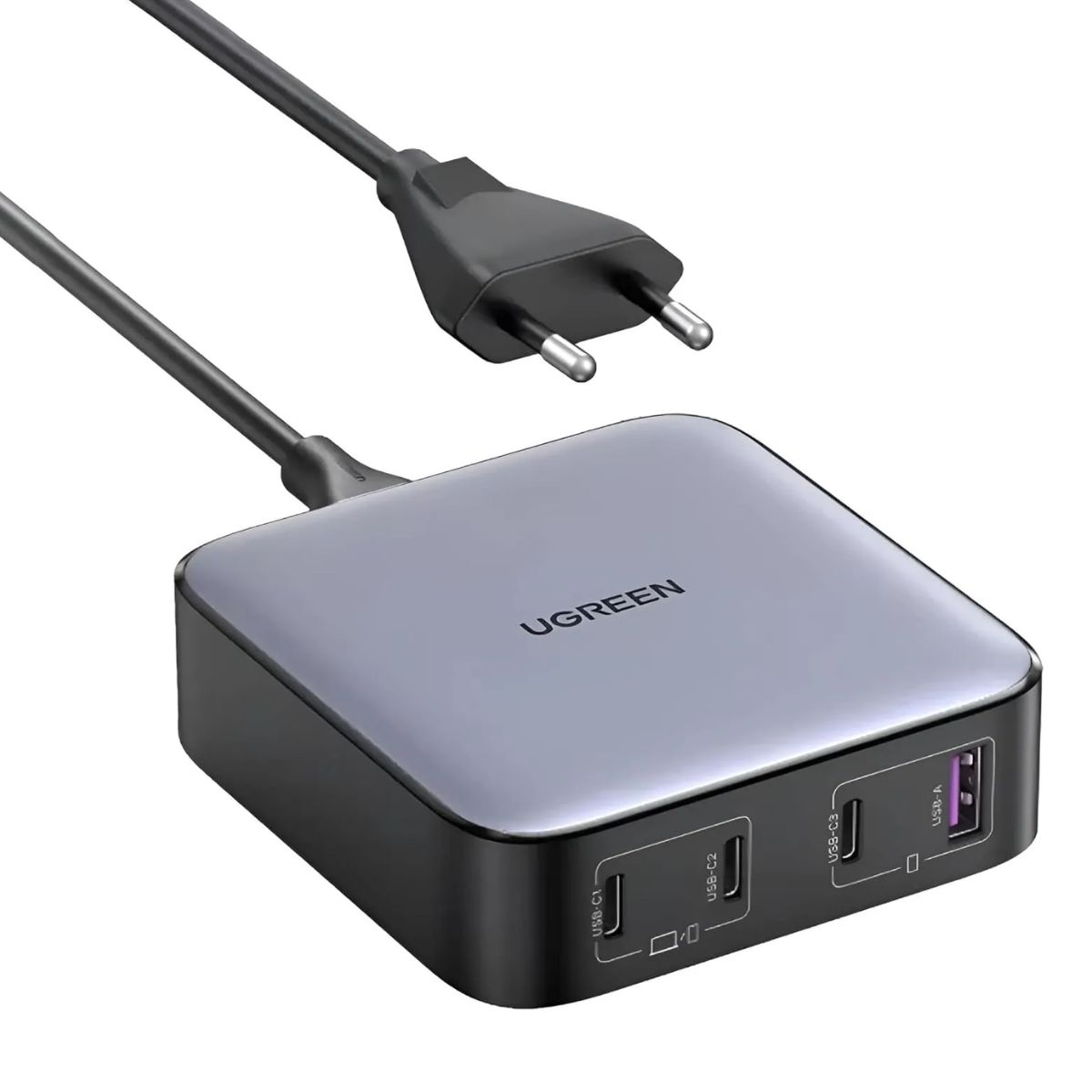 Củ sạc nhanh GaN 100W 4 cổng Ugreen 90928