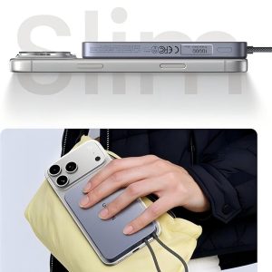 Pin sạc dự phòng không dây 10000mAh Ugreen PB570 Magnetic 16 Pin sạc dự phòng không dây 10000mAh Ugreen PB570 Magnetic