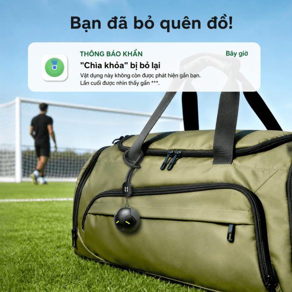 Thiết Bị Định Vị UGREEN 95020 FineTrack2 Hình Quả Bóng 20 Mạng Apple Find My — Định Vị Toàn Cầu Qua Hàng Triệu Thiết Bị Apple