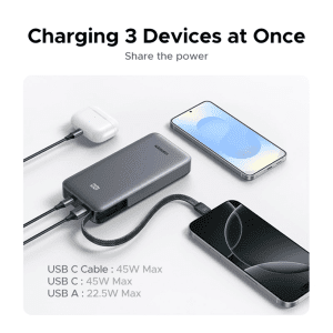 Pin dự phòng 20000mAh Ugreen PB536 sạc nhanh 45W
