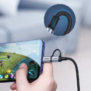 Cáp USB-A ra Micro USB và USB-C Ugreen US177