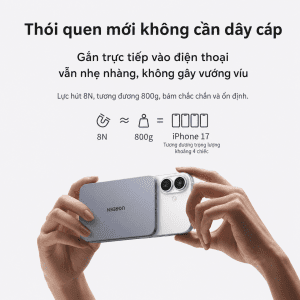 Pin sạc dự phòng không dây 5000mAh Ugreen PB580