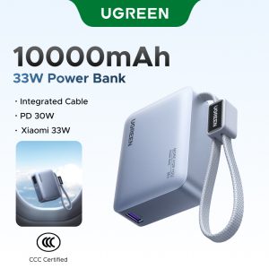 Pin dự phòng 10000mAh Ugreen PB584 Sạc nhanh 33W