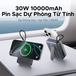 Pin dự phòng không dây 10000mAh Ugreen PB568