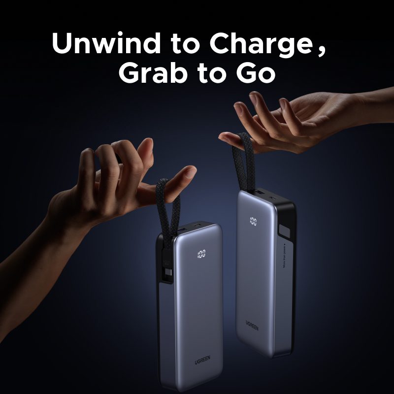 Pin dự phòng 20000mAh Ugreen PB537 Sạc nhanh 55W 8 Pin dự phòng 20000mAh Ugreen PB537 Sạc nhanh 55W - Hình ảnh 8