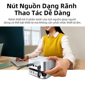 Hub type C cho Mac Mini 4 Ugreen 65487 11 Cổng