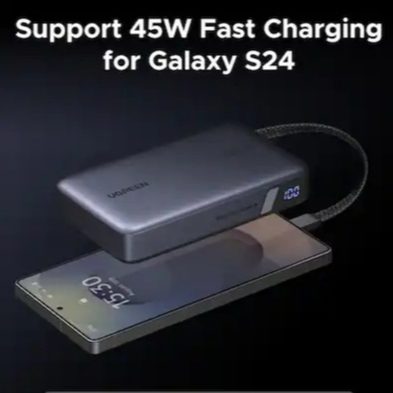 Pin dự phòng 20000mAh Ugreen PB550 Sạc nhanh 67W 6 Pin dự phòng 20000mAh Ugreen PB550 Sạc nhanh 67W - Hình ảnh 6