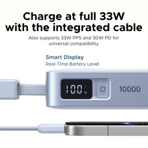 Pin dự phòng 10000mAh Ugreen PB584 Sạc nhanh 33W