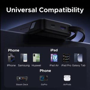 Pin dự phòng 20000mAh Ugreen PB537 Sạc nhanh 55W 11 Pin dự phòng 20000mAh Ugreen PB537 Sạc nhanh 55W