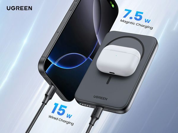 Top 3 pin sạc dự phòng từ tính chất lượng của Ugreen 2 Pin sạc dự phòng