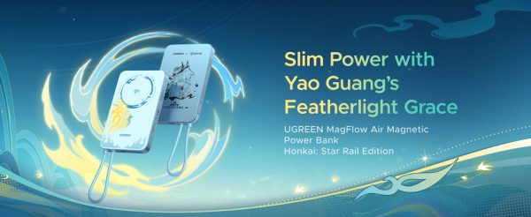 Pin sạc dự phòng từ tính Honkai Star Rail Ugreen 75982SR 27 Thiết kế độc quyền 75982SR lấy cảm hứng từ Yao Guang
