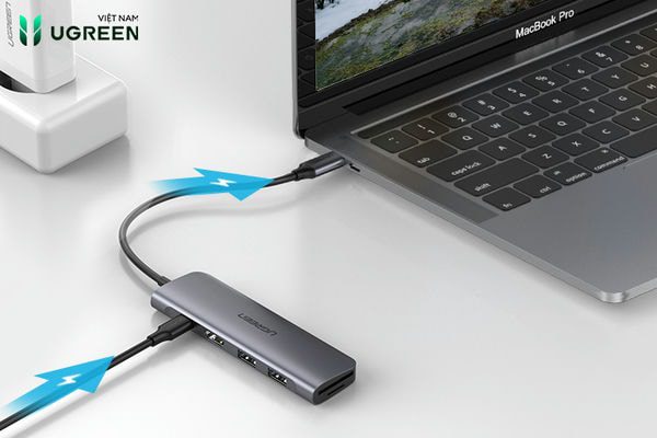 Hub chuyển đổi Ugreen – Cắm 1, mở rộng 10 4 Hub chuyển đổi