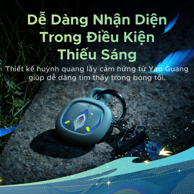 Thiết bị định vị thông minh Ugreen 95900SR FineTrack Mini 2 Honkai Star Rail 8 Thiết bị định vị thông minh Ugreen 95900SR FineTrack Mini 2 Honkai Star Rail - Ảnh 8