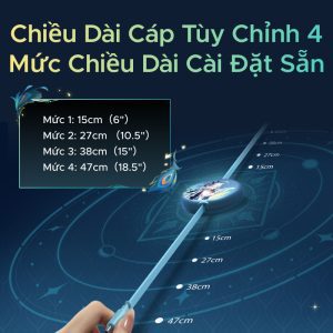 Cáp sạc Type C rút gọn Ugreen Honkai Star Rail 65904SR 17 Cáp sạc Type C rút gọn Ugreen Honkai Star Rail 65904SR