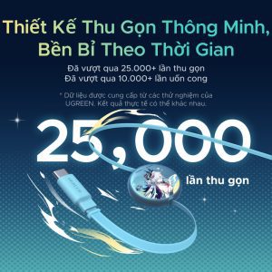 Cáp sạc Type C rút gọn Ugreen Honkai Star Rail 65904SR 19 Cáp sạc Type C rút gọn Ugreen Honkai Star Rail 65904SR