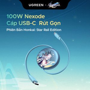Cáp sạc Type C rút gọn Ugreen Honkai Star Rail 65904SR 14 Cáp sạc Type C rút gọn Ugreen Honkai Star Rail 65904SR