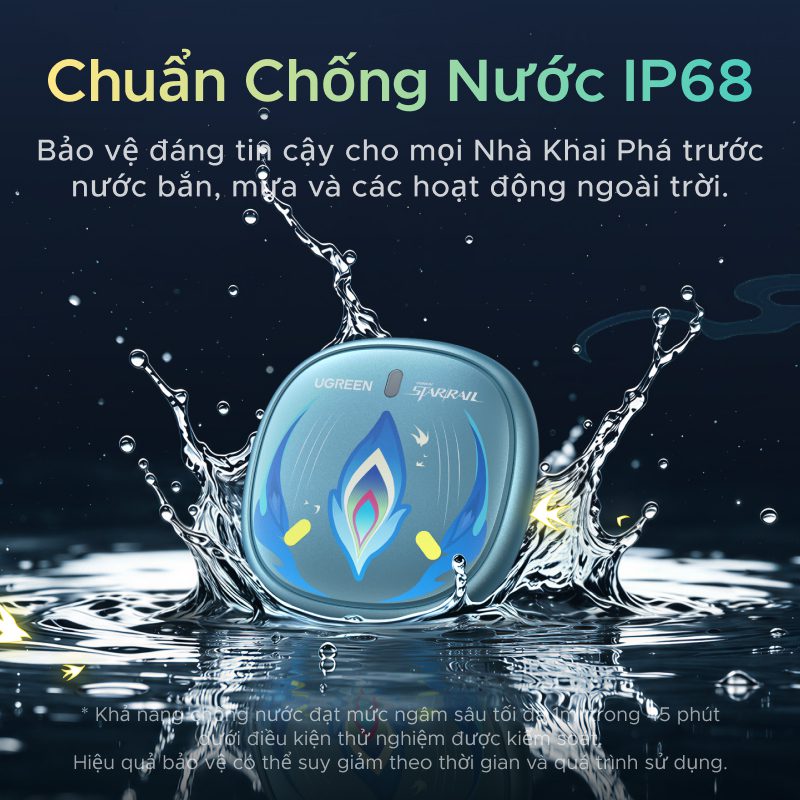 Thiết bị định vị thông minh Ugreen 95900SR FineTrack Mini 2 Honkai Star Rail 4 Thiết bị định vị thông minh Ugreen 95900SR FineTrack Mini 2 Honkai Star Rail - Ảnh 4
