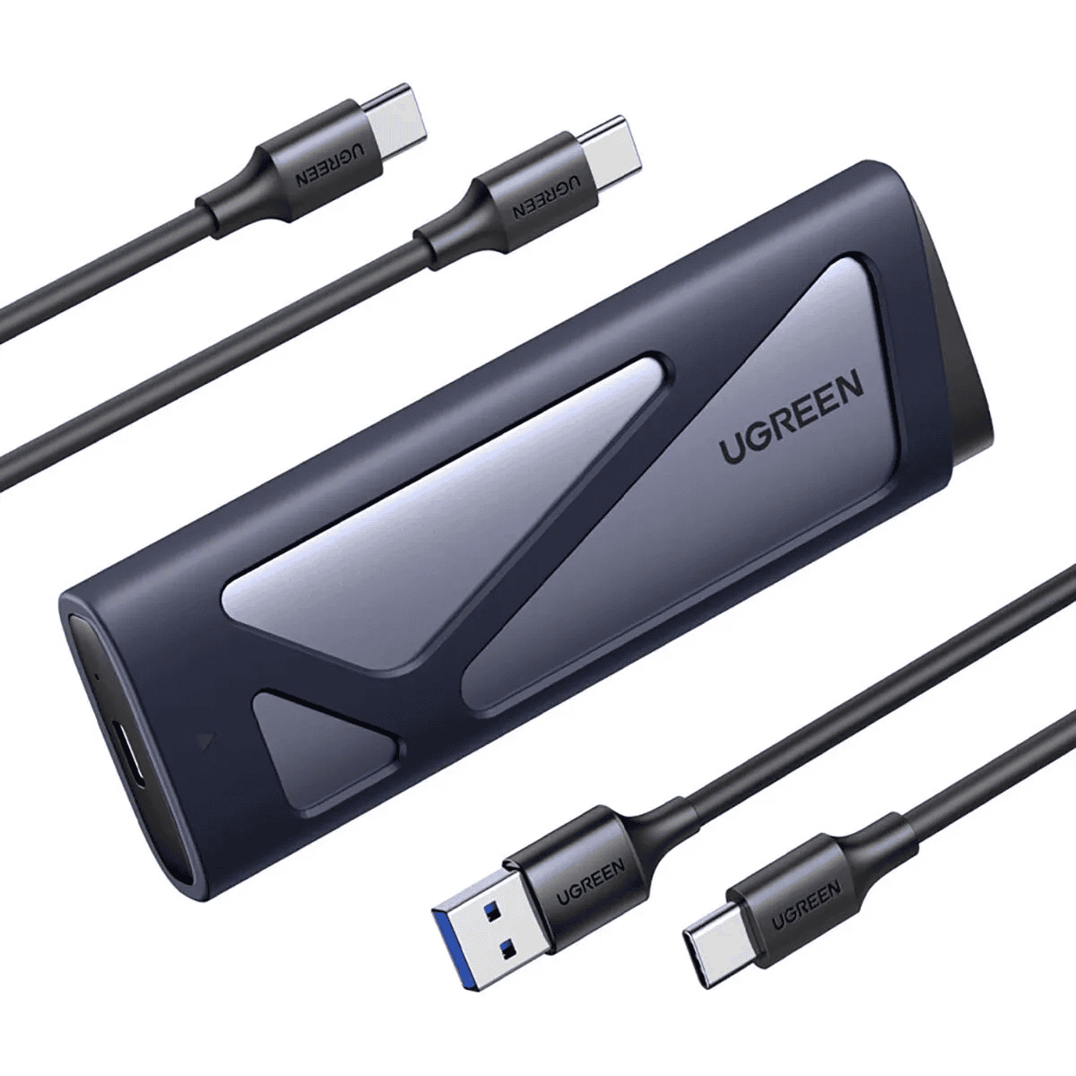 Hộp đựng ổ cứng SSD M.2 Ugreen 15813 1 Hộp đựng ổ cứng SSD M.2 Ugreen 15813