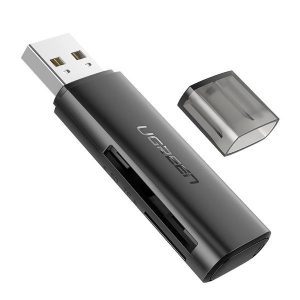 Đầu đọc thẻ nhớ SD TF Ugreen CM264 – USB-A 2.0 / 3.0, tốc độ đến 95MB/s, hỗ trợ thẻ tối đa 2TB - Như Mới