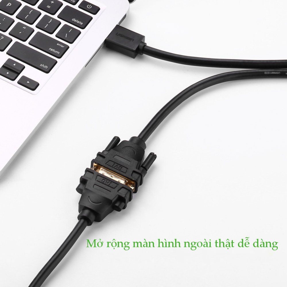 Cáp chuyển đổi HDMI sang DVI-D 24+1 dài 1.5M UGREEN HD106 11150 (Đen)