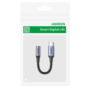 Cáp chuyển đổi Type C sang 3.5mm có chip DAC UGREEN AV161