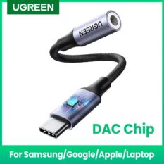 Cáp chuyển đổi Type C sang 3.5mm có chip DAC UGREEN AV161