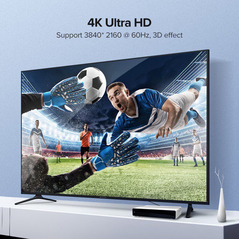 Cáp HDMI 2.0 UGREEN ED030 - Độ phân giải 4K@60Hz hỗ trợ ARC - Dài 1-2m