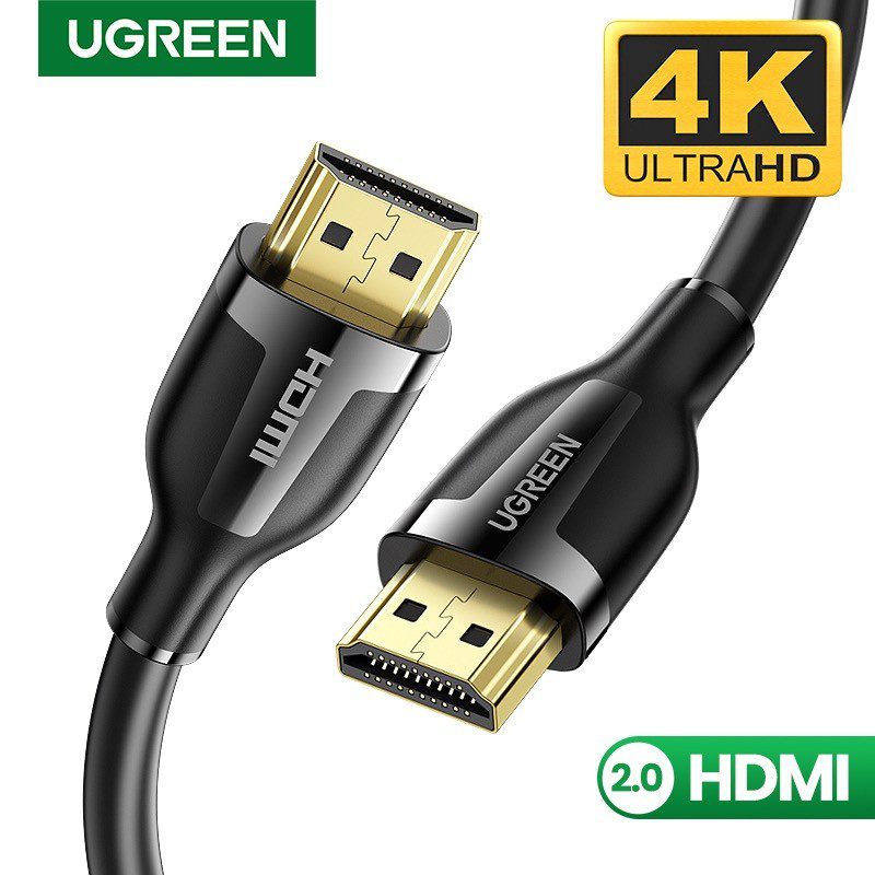 Cáp HDMI 2.0 UGREEN ED030 - Độ phân giải 4K@60Hz hỗ trợ ARC - Dài 1-2m