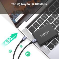 Cáp sạc nhanh Type C PD100W UGREEN US316 - Sạc nhanh cho Macbook Air / Macbook Pro / iPad Pro 2020 / Samsung / Xiaomi / PD Laptop