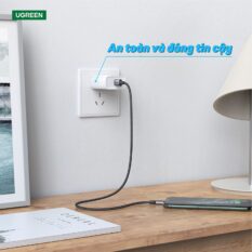 Củ sạc nhanh PD20W UGREEN CD137 - Sạc nhanh cổng Type C PD20W, chống quá dòng quá nhiệt - Sạc đầy 50% pin trong 30 phút cho iPhone 11 Pro Max/ iPhone 11 Pro / iPhone Xs Max / iPhone 8 Plus,…. - Bảo hành 18 tháng