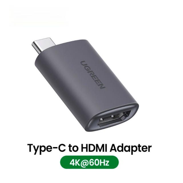 Đầu chuyển Type-C sang HDMI UGREEN 70450 Hỗ trợ phân giải 4K @ 60HZ - Thiết kế nhỏ gọn, tản nhiệt tốt