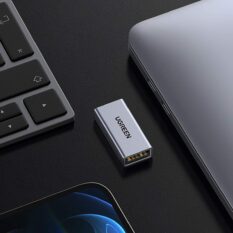 Đầu nối USB 3.0 UGREEN 20119 - Chất liệu hợp kim tản nhiệt tốt - Tốc độ truyền lên đến 5G - Thiết kế nhỏ gọn, dễ sử dụng