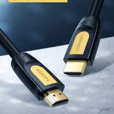 Dây cáp HDMI 2.0 tròn UGREEN HD101 lõi đồng 19+1 hỗ trợ 4K60Hz