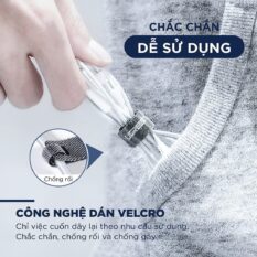 Dây dán Ugreen tiên lợi Velcro làm gọn dây sạc dây tai nghe dây máy tính Ugreen 50370