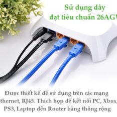 Dây mạng bấm sẵn 2 đầu Cat6 UTP Patch Cords UGREEN NW102