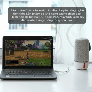 Dây cáp mạng Cat6 UGREEN NW102 cáp tròn màu đen 9 Dây cáp mạng Cat6 UGREEN NW102 cáp tròn màu đen