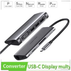 Hub Type C cho MacBook/ Laptop các thiết bị máy tính điện thoại hỗ trợ USB type C truyền âm thanh hình ảnh UGREEN CM219