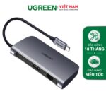 Hub Type Cchuyển đổi type C sang 3xUSB 3.0, 1x HDMI, 1x RJ45, 1xPD  Ugreen 50771