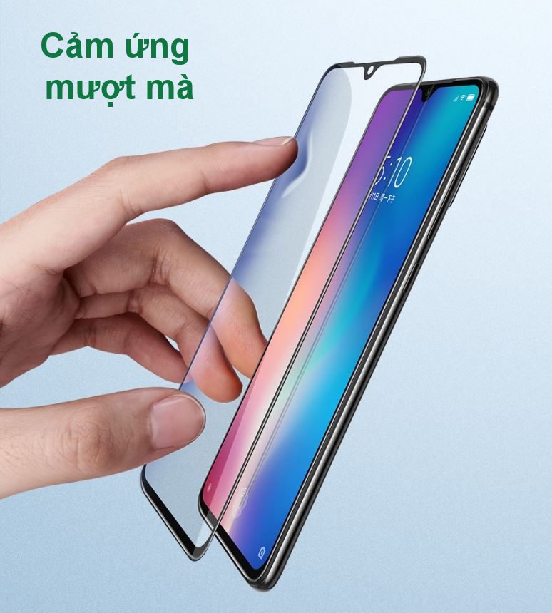 Miếng dán cường lực Xiaomi 8 UGREEN SP124 - Dán tràn viền HD - Độ cứng 9H hống trầy xước, bám vân tay (2 miếng/hộp)