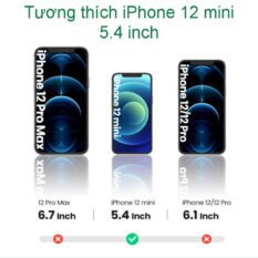 Miếng dán kính cường lực ánh sáng xanh chống lóa mắt độ cứng 9H cho iPhone 12 mini / 12/Pro / Pro Max loại tương ứng 5.4 inh / 6.1 inch / 6.7 inch UGREEN SP158 SP159 SP161 (2-Pack)