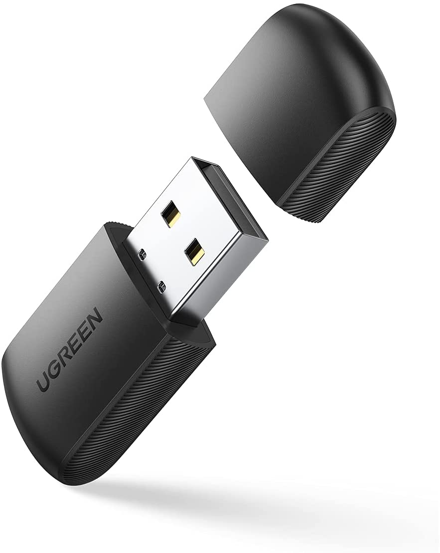 USB phát Wifi UGREEN 20204 Băng tần kép 5G & 2.4G - Hỗ trợ tốc độ mạng lên đến 433Mbps - Không hỗ trợ MacOS 11 trở lên