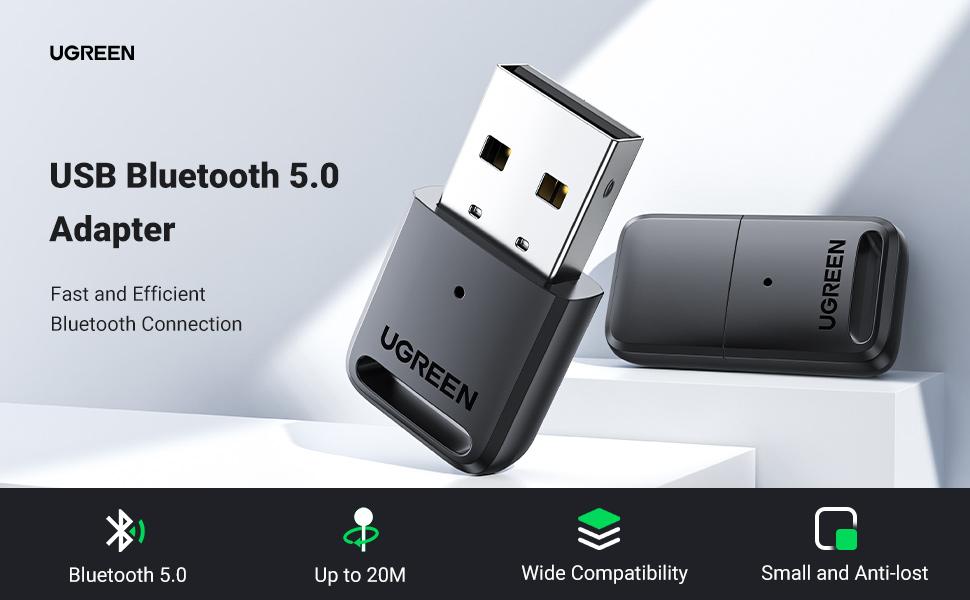USB Bluetooth 5.0 Ugreen 80890 phủ sóng 20m