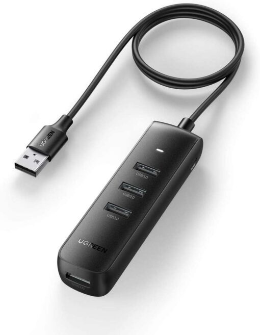 Bộ chia 4 cổng USB 3.0 UGREEN CM416 - Tốc độ truyền 480Mbps, khả năng tương thích rộng