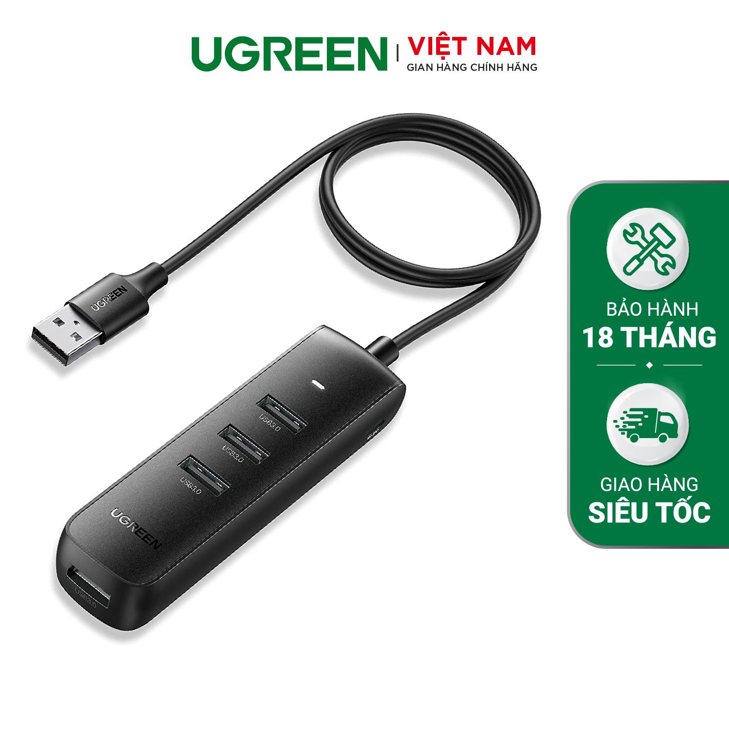 Bộ chia cổng USB UGREEN CM416 – Ugreen Việt Nam