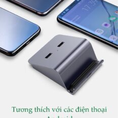 Bộ chia cổng USB 2.0 UGREEN CM214 Chia 2 cổng USB 2.0 hỗ trợ chức năng otg - Kèm giá đỡ điện thoại