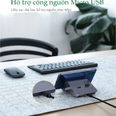 Bộ chia cổng USB 2.0 UGREEN CM214 Chia 2 cổng USB 2.0 hỗ trợ chức năng otg - Kèm giá đỡ điện thoại