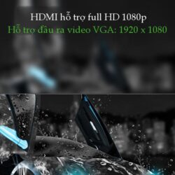 Bộ chuyển đổi HDMI sang VGA UGREEN MM102 Không có Audio, độ phân giải 1920*1080 60Hz (Max) dài 16cm