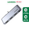 Bộ chuyển đổi Surface Go UGREEN CM349 Chuyển Type-C sang HDMI/Hub USB 3.0/Audio 3.5mm