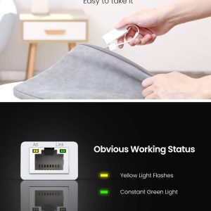 Bộ chuyển đổi USB 2.0 sang LAN 10/100 Mbps CR110